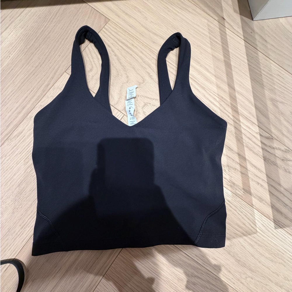 Lululemon Athletica Black Racerback Sports Bra - Picture 2 of 4